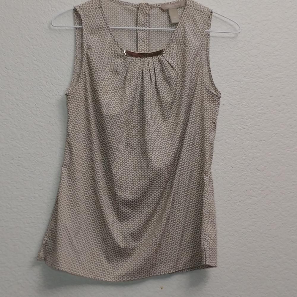 Banana republic sleeveless blouse
